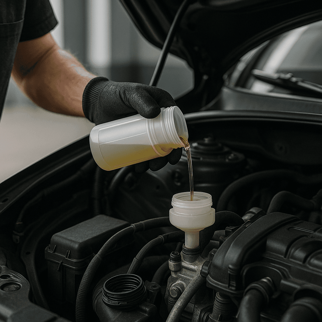 Brake Fluid Flush and Change service at Browns Road Garage